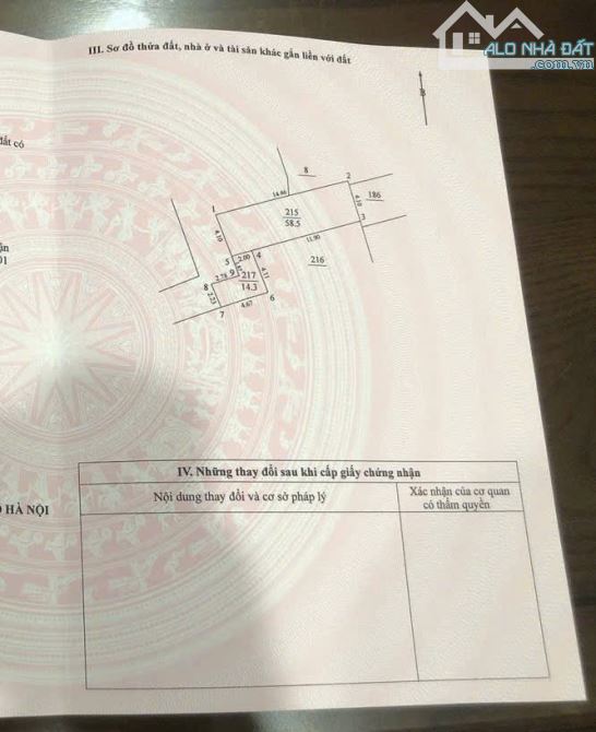 Bán đất Hội Phụ,Đông Hội,Đông Anh,59m2, hơn 5 tỉ, hàng xóm Vinhomes Cổ Loa cầu Tứ Liên