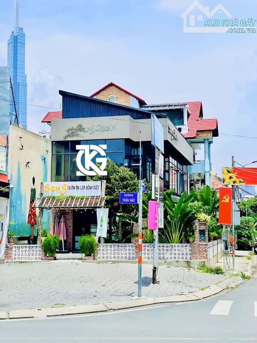[ Quận 2 ] Cho Thuê Nhà GÓC 2MT: 54 Trần Não + Đường Số 20 - 10x24m