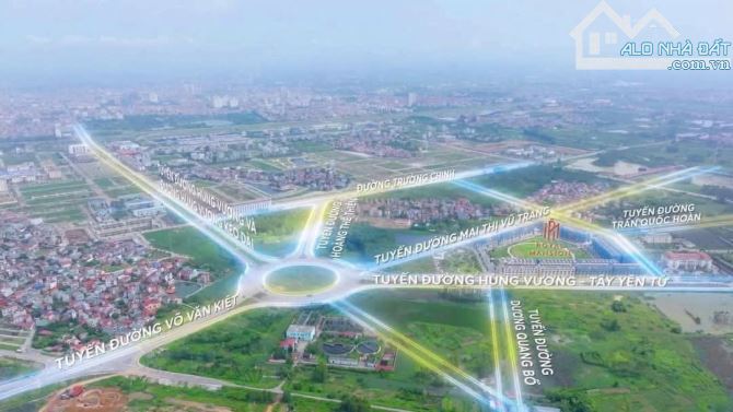 HÀNG SIÊU VIP - BÁN LÔ DỰ ÁN BIG C BẮC GIANG - 75M2 MẶT 5M GIÁ HƠN 7 TỶ SIÊU RẺ