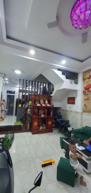 NHÀ ĐẸP 4 TẦNG - KHU DÂN CƯ CAO CẤP AN DƯƠNG  VƯƠNG QUẬN 8 - HẺM XE HƠI