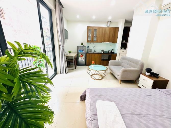 Cho Thuê CCMN Ngõ 44 Trần Thái Tông Dịch Vọng Hậu Cầu Giấy 33m2 Studio Ban Công Thang Máy - 11