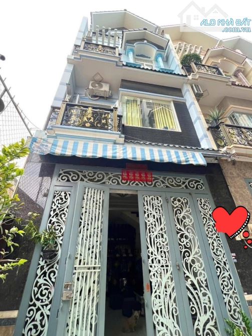 🏠 An Dương Vương ,P16 Q8  DT 4,5 x 12, 4 tầng. Giá 5,8 tỷ TL. - 1