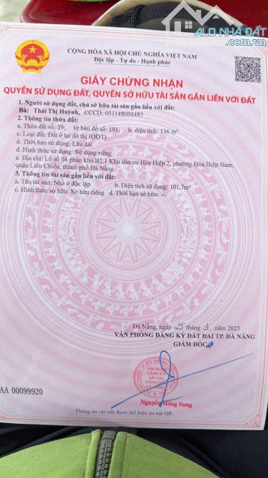 Bán nhà mặt tiền đường trần bích san dt 136 m2 mặt tiền 5m sâu 27m gần chợ kinh doanh tốt - 1
