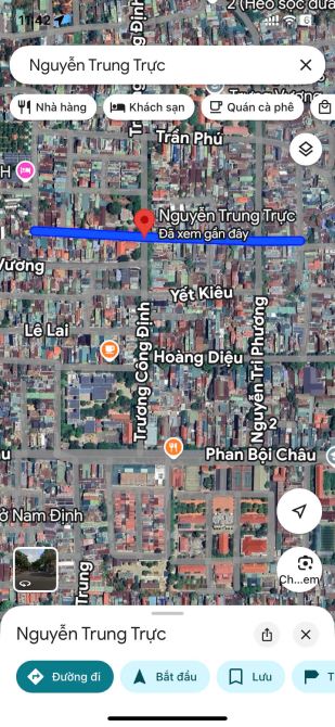 mặt tiền nguyễn trung trực 5*25 full thổ chỉ 4.7t bớt lộc - 1