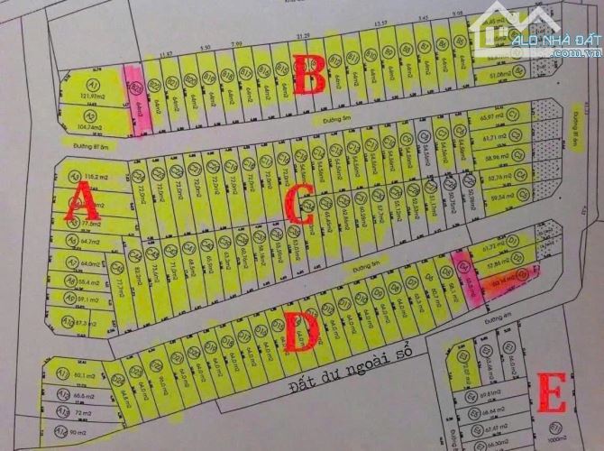 BÁN ĐẤT KDC CHÂU LONG ĐƯỜNG 8 F TRƯỜNG THẠNH TP THỦ ĐỨC 3,55 TỶ 4x16=64m2 - 1