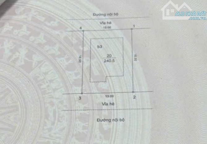 BIỆT THỰ MẶT PHỐ – 2 MẶT TIỀN – VIEW HỒ – KINH DOANH ĐỈNH – KĐT THÀNH PHỐ GIAO LƯU - 1