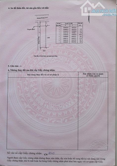 Bán 2 lô đất mặt tiền đường Hương Lộ 45 Diên Khánh gần Quốc lộ 1A - 1