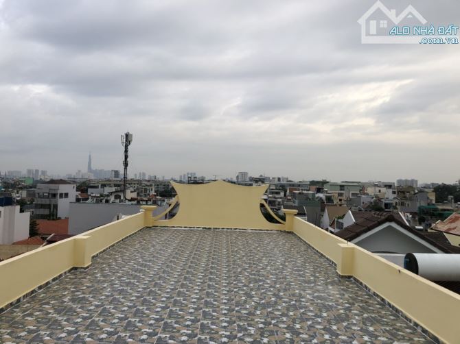 Nhà MT Phạm Huy Thông - Dương Quảng Hàm, P.6, GV. DT: 5m x 16m Hầm trệt 5 lầu, giá: 23,5ty - 12