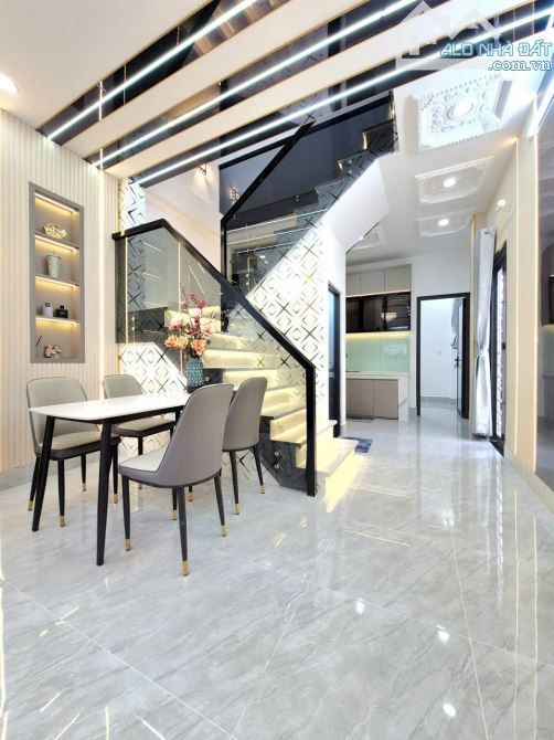 Bán nhà đẹp, nội thất cao cấp Huỳnh Tấn Phát, Nhà Bè, Dt 4x13m, 1 lầu. Giá 4,8 tỷ - 16