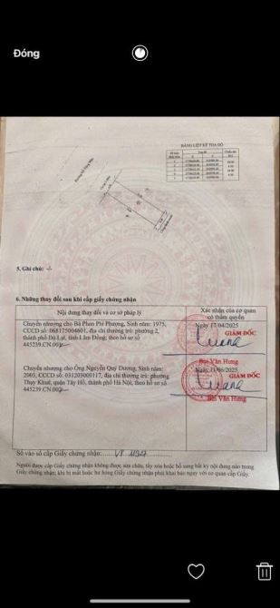 BÁN ĐẤT MẶT TIỀN HỒ TÙNG MẬU - CÁCH BIỂN 70M - 8.1 TỶ - 2