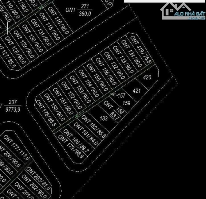 Bán đất giãn dân Hoài Thượng Liên Bão. Tiên Du dt 90m2 mt 5m hướng TB giá bán 5.6 tỷ - 2