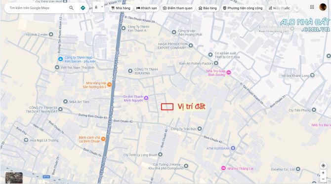 Bán đất 4x16m, đường N1 KDC Lê Phong Bình Chuẩn 1 p. Bình Chuẩn - 2