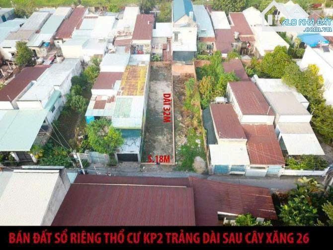 Đất SR, TC 5,2m x 32m, gần cây xăng 26, đường 5m thông chỉ 3,2 tỷ - 2
