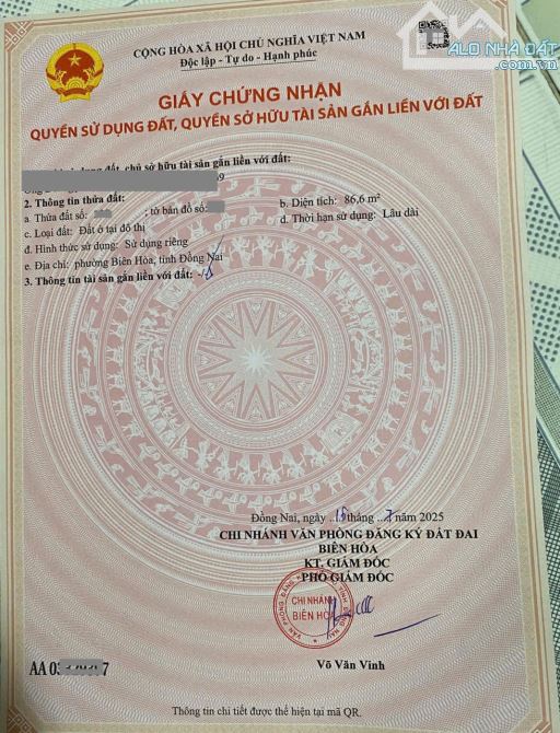 Bán đất 4x22m, hẻm Phạm Văn Diêu p. Tân Hạnh - 2