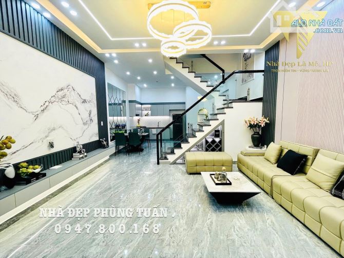 P Tuấn... NHÀ ĐỘC LẬP SÂN CỔNG PHỐ TRUNG TÂM LẠCH TRAY•  3 TẦNG RỘNG 62m2 - 2