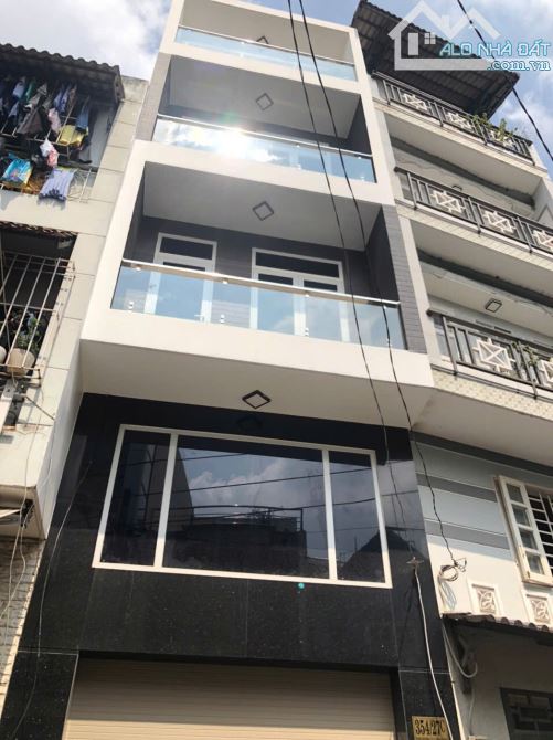 Nhà 5 tầng 4x10m hẻm 6m 354/27C Phan Văn Trị 8.7 tỷ - 2