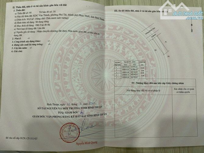 Bán lô mặt tiền khúc hạo, trục đường chính vào chung cư văn thánh chỉ 1ty6 - 3