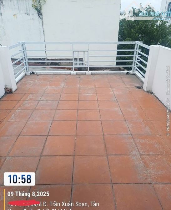 ✋️Bán nhà hxh Trần Xuân Soạn, p. Tân Hưng, 4 tầng 60m2, 7.x tỷ, hoàn công - 3
