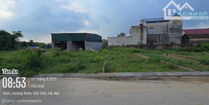 Bán đất Hương Ninh- Trung Giã (Hồng Kỳ cũ), 138m2, MT 5.18m, chào 3 tỷ, ngõ thông 5m - 3