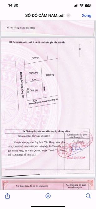 📌📌📌LÀM VIỆC TRỰC TIẾP GIÁ TỐT !!! Bán lô góc 2 mặt tiền thoáng, ở Cẩm Nam , Hội An - 4