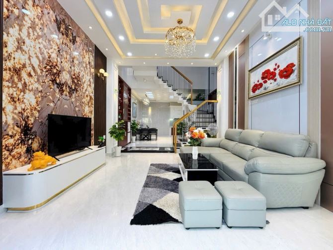 BÁN NHÀ MỚI XÂY, HẺM XE HƠI ĐẬU CỬA,THỐNG NHẤT GV, 4 TẦNG BTCT, 4PN, NHỈNH 8 TỶ - 5