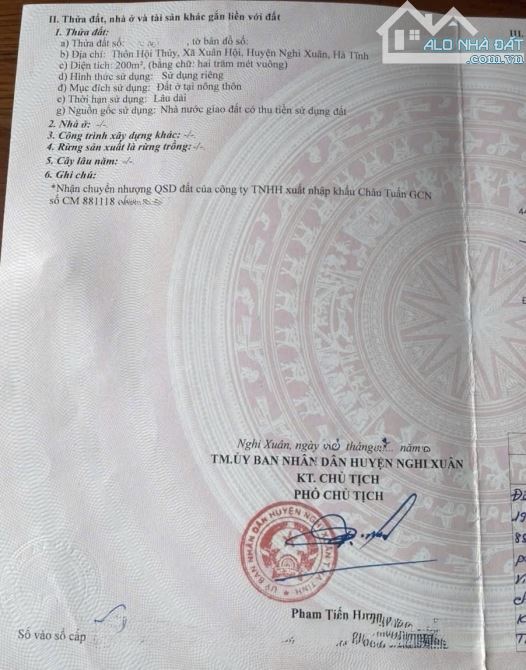 ĐẤT SIÊU ĐẸP XUÂN HỘI - NGHI XUÂN - HÀ TĨNH - 5