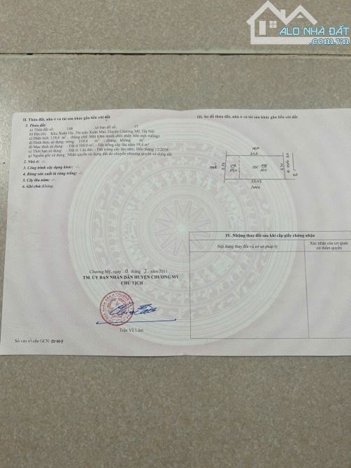 - Bán đất tặng nhà tại Thị trấn Xuân Mai, Hà Nội, giá thỏa thuận, 119m2 - 5