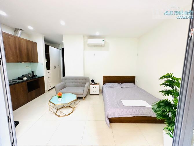 Cho Thuê CCMN Ngõ 44 Trần Thái Tông Dịch Vọng Hậu Cầu Giấy 33m2 Studio Ban Công Thang Máy - 5