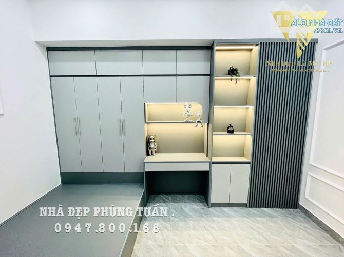 P Tuấn... NHÀ ĐỘC LẬP SÂN CỔNG PHỐ TRUNG TÂM LẠCH TRAY•  3 TẦNG RỘNG 62m2 - 6