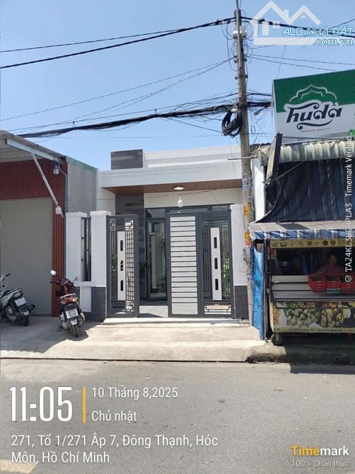 Bán Nhà Mặt Tiền Kinh Doanh Đông Thạnh 5, 74m2, Ngang 4,5m Đường 8m Thông tứ tung - 9