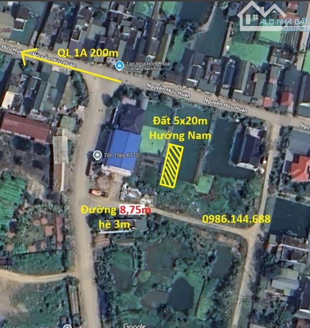 Bán 100m2 đất thổ cư thị trấn Tân phong, Quàng Xương, Thanh Hóa - 5
