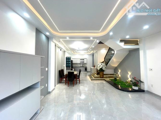 🔥Bán nhà 4 tầng mới tinh đẹp long lanh, đường 6,5m, Quang Đàm, Sở Dầu, tặng tất cả nội th