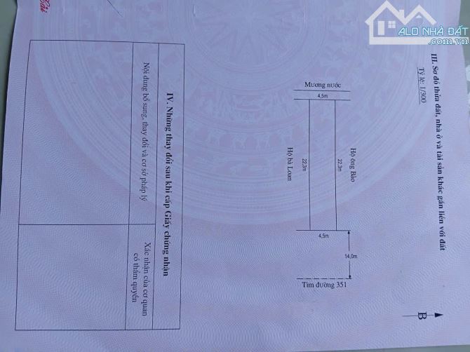 🔥 BÁN LÔ ĐẤT MẶT ĐƯỜNG 351 – VỊ TRÍ VÀNG – GIÁ CỰC HẤP DẪN