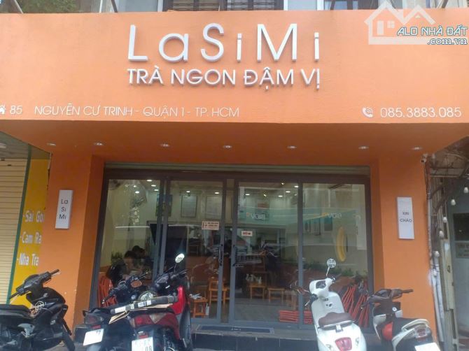 giảm 4 tỷ về 25 tỷ DT : 6 x 11m vuông vức - MẶT TIỀN NGUYỄN CƯ TRINH- Q1,