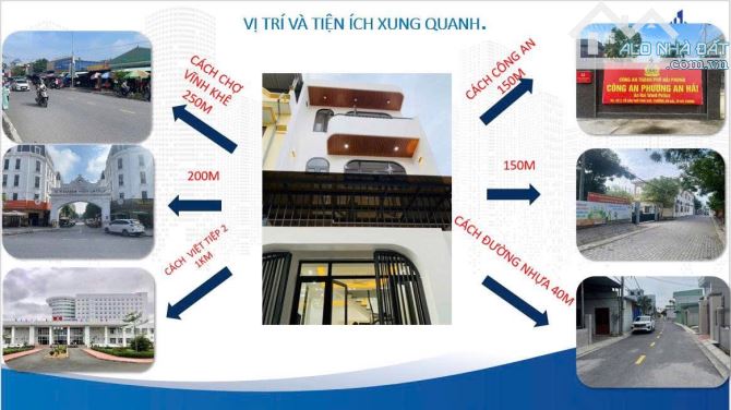 Bán nhà 4 tầng Vĩnh Khê, An Đồng ô tô 58m2 chỉ 3,xx tỷ.