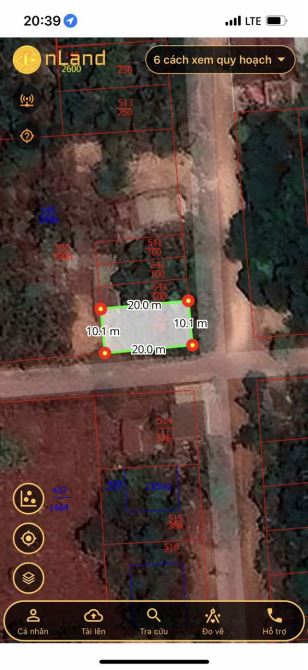 ■ LÔ GÓC NGÃ TƯ 10X20 (M) SỔ ĐỎ, HÒA ĐÔNG – KRÔNG PẮC, KHU TARA TOWN