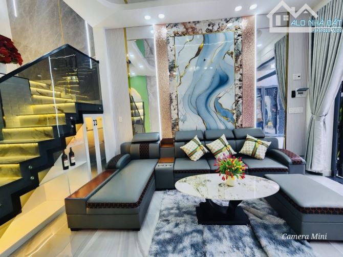 🏠 BánNhà  2 Tầng Gò Vấp, Full Nội Thất, 3PN - 1PN Trệt, Sổ Vuông, Giá 6.370 Tỷ TL.