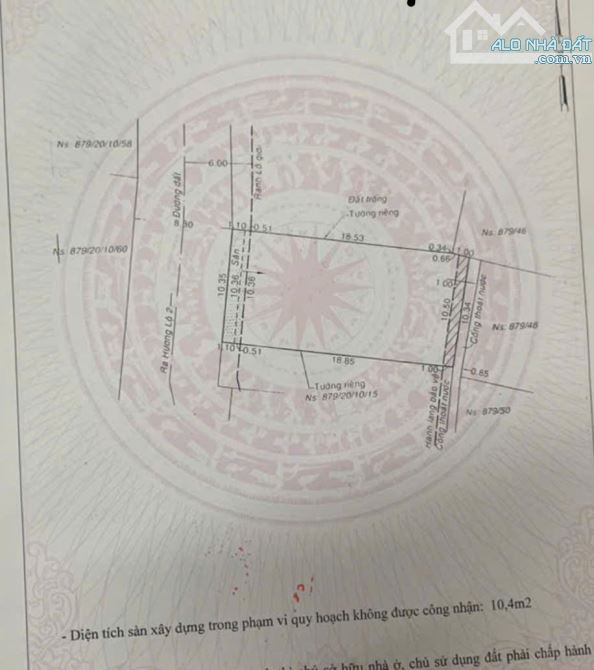 Bán kho xưởng Bình Tân-Hương Lộ 2 (10m*21,7m - 11tỷ6 TL) hẻm 10m thông ra Chiến Lược