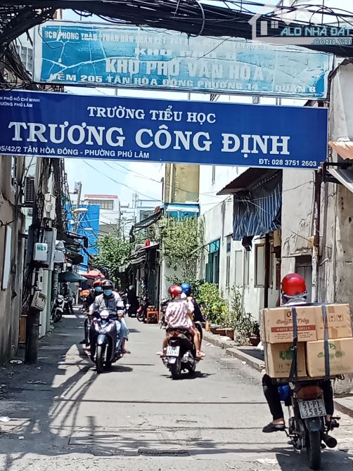 548" 👉 77m2 , HẺM XE HƠI TỚI CỬA,  ĐƯỜNG TÂN HÓA , Q 6, CHỦ ĐANG GIẢM MẠNH XUỐNG CÒN NHỈN