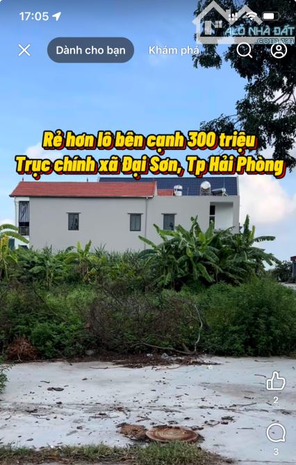 Cần Bán đất Thôn Nghĩa Dũng, Đại Sơn. Dt 112m2 Lô Góc, đường to giá 1.6 tỷ