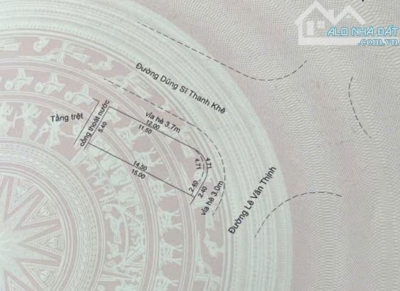 BÁN NHANH LÔ GÓC SÁT BIỂN NGUYỄN TẤT THÀNH - ĐƯỜNG DŨNG SĨ THANH KHÊ