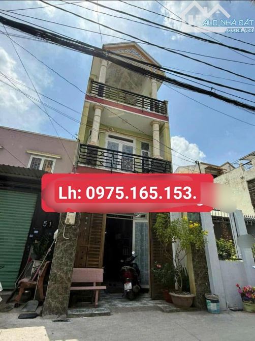 BÁN NHÀ 3 TẦNG ĐÚC  - TRUNG CHÁNH HÓC MÔN - 5.46 TỶ - ĐƯỜNG 6M THÔNG.