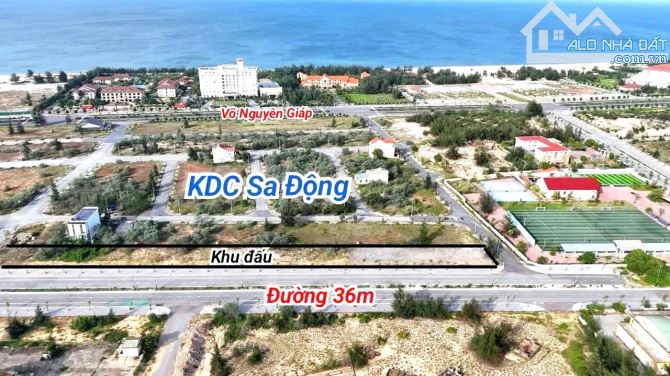 💥Mặt tiền đường 36m Sa Động - Bảo Ninh