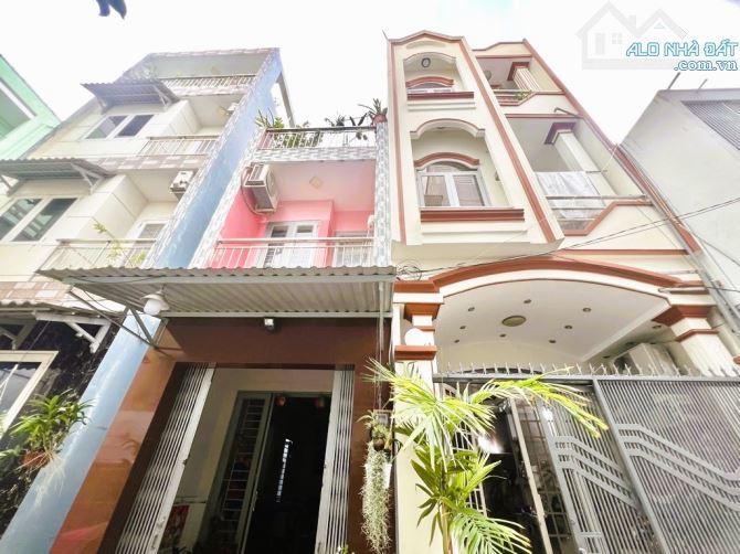 HẺM XE HƠI, 4 TẦNG SÁT MẶT TIỀN, LÊ QUANG ĐỊNH, NGUYỄN VĂN ĐẬU, PHAN VĂN TRỊ - BÌNH THẠNH.