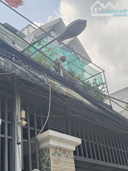 Nhà 2 tầng 2 Mặt hẻm đường THẠNH LỘC 15, phường THẠNH LỘC, Q12, dt 24,5m²(4x9) giá 2,85tỷ - 1