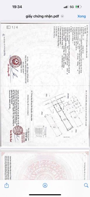 Nhà gần sân bay Nguyễn Văn Công hẻm 6M thông 106m2 4 tầng sổ đẹp 12 tỷ - 1