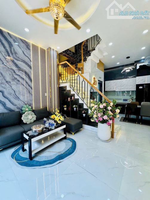 💥NHÀ ĐẸP 3 TẦNG BTCT-NGANG 4M-PHẠM VĂN CHIÊU GÒ VẤP-FULL NỘI THẤT XỊN XÒ-HẺM Ô TÔ THÔNG - 1