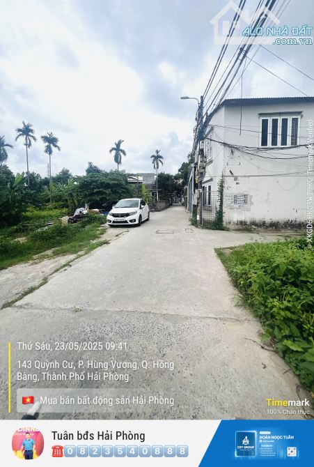 Bán đất Hùng Vương, Hồng Bàng 81m2 ô tô chỉ 1,2x ty - 1