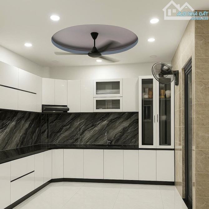 Xe hơi ngủ trong nhà, 3pn có pn dưới trệt, Phan Huy Ích, Gò Vấp, 67m2, Nhỉnh 6 tỷ - 1