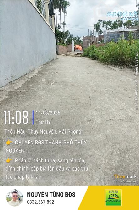 Bán lô góc ở thôn sú, Lâm Động giá đầu tư - 1
